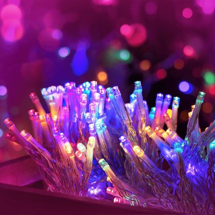 Aigostar - LED Zewnętrzny łańcuch bożonarodzeniowy 500xLED/8 funkcji 53m IP44 wielobarwny