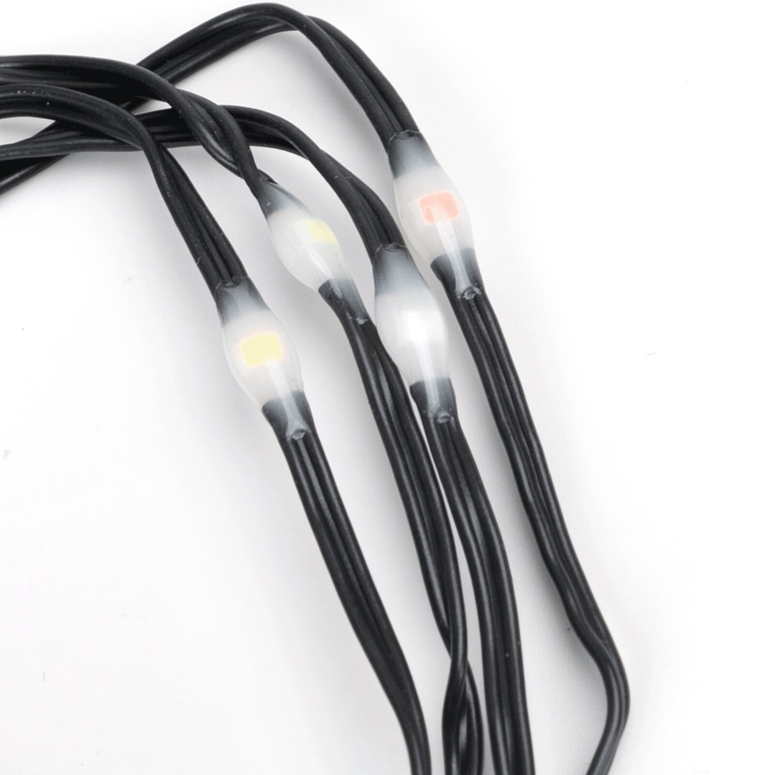 Aigostar - LED Zewnętrzny łańcuch bożonarodzeniowy 50xLED/8 funkcji 3xAA 5,3m IP44 wielobarwny
