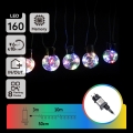 Aigostar - LED zewnętrzny łańcuch dekoracyjny 160xLED 10m IP44 wielokolorowy