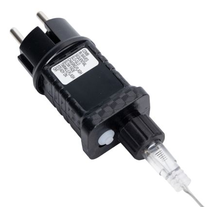 Aigostar - LED zewnętrzny łańcuch świąteczny 120xLED/8 funkcji 3,9x1,2m IP44 zimna biel