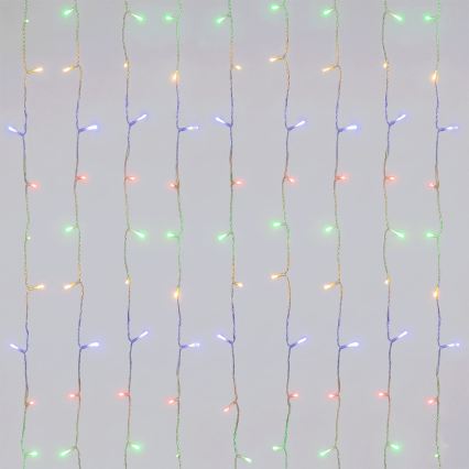 Aigostar - LED zewnętrzny łańcuch świąteczny 120xLED/8 funkcji 3xAA 3,9x1,2m IP44 wielokolorowy