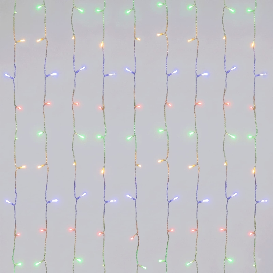 Aigostar - LED zewnętrzny łańcuch świąteczny 120xLED/8 funkcji 3xAA 3,9x1,2m IP44 wielokolorowy