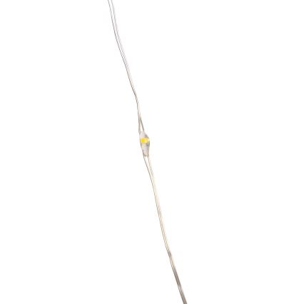 Aigostar - LED zewnętrzny łańcuch świąteczny 150xLED/8 funkcji 3xAA 15,3m IP44 ciepła biała
