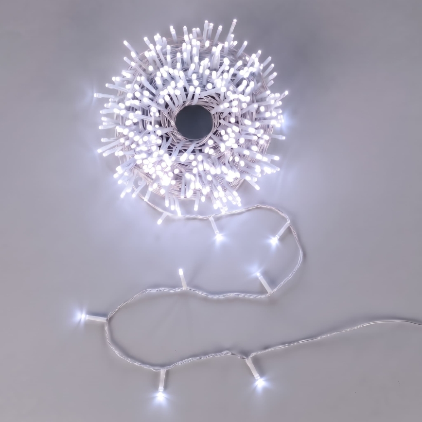 Aigostar - LED zewnętrzny łańcuch świąteczny 150xLED/8 funkcji 3xAA 5,3m IP44 niebieski