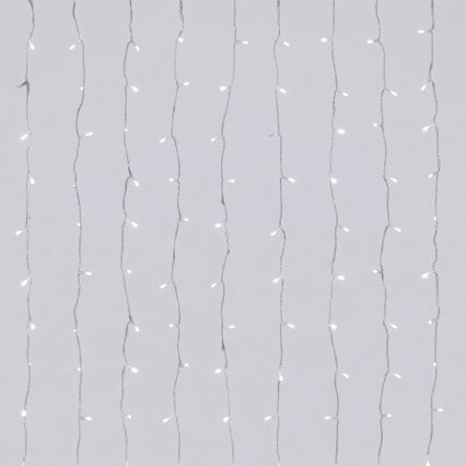Aigostar - LED Zewnętrzny łańcuch świąteczny 192xLED/8 funkcji 4,5x1,2m IP44 zimna biel