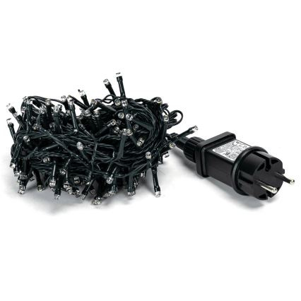 Aigostar - LED Zewnętrzny łańcuch świąteczny 200xLED/8 funkcji 13m IP44 ciepła biel
