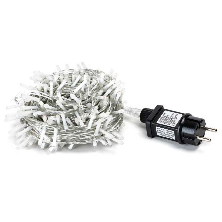 Aigostar - LED Zewnętrzny łańcuch świąteczny 200xLED/8 funkcji 23m IP44 wielokolorowy