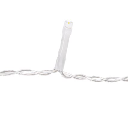 Aigostar - Zewnętrzne lampki świąteczne LED 288xLED/8 funkcji 1,5x1,8m IP44 zimne białe światło