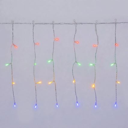 Aigostar - LED Zewnętrzny łańcuch świąteczny 300xLED/8 funkcji 18x0,4m IP44 wielokolorowy