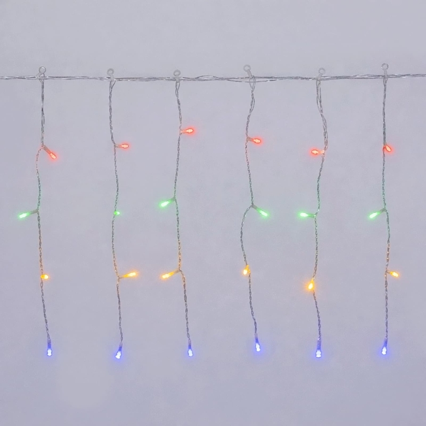 Aigostar - LED zewnętrzny łańcuch świąteczny 300xLED/8 funkcji 3xAA 18x0,4m IP44 wielokolorowy