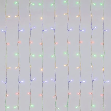 Aigostar - LED zewnętrzny łańcuch świąteczny 372xLED/8 funkcji 6x1,2m IP44 wielokolorowy