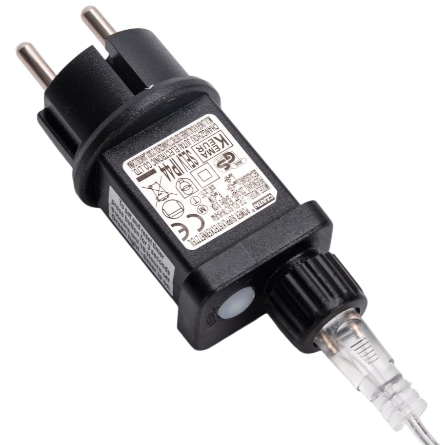 Aigostar - LED zewnętrzny łańcuch świąteczny 372xLED/8 funkcji 6x1,2m IP44 wielokolorowy