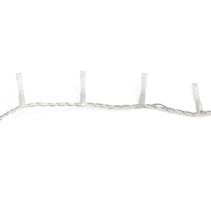 Aigostar - Zewnętrzny łańcuch świąteczny LED 400 diod/8 trybów 20 m IP44 ciepła biel