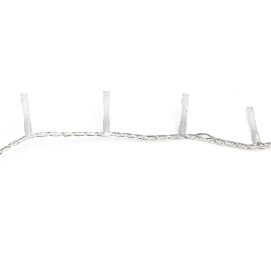 Aigostar - Zewnętrzny łańcuch świąteczny LED 400 diod/8 trybów 20 m IP44 ciepła biel
