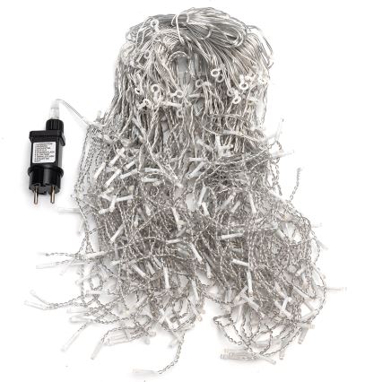 Aigostar - Zewnętrzny łańcuch świąteczny LED 400xLED/8 funkcji 20x0,4m IP44 ciepłe białe światło