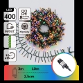 Aigostar - LED zewnętrzny łańcuch świąteczny 400xLED/8 funkcji 13m IP44 wielokolorowy