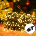 Aigostar - LED Zewnętrzny łańcuch świąteczny 400xLED/8 funkcji 23m IP44 ciepła biel