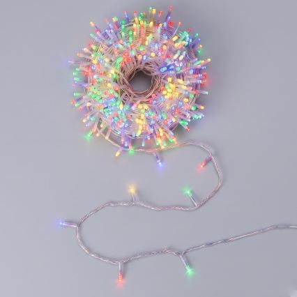 Aigostar - LED zewnętrzny łańcuch świąteczny 750xLED/8 funkcji 78m IP44 wielokolorowy