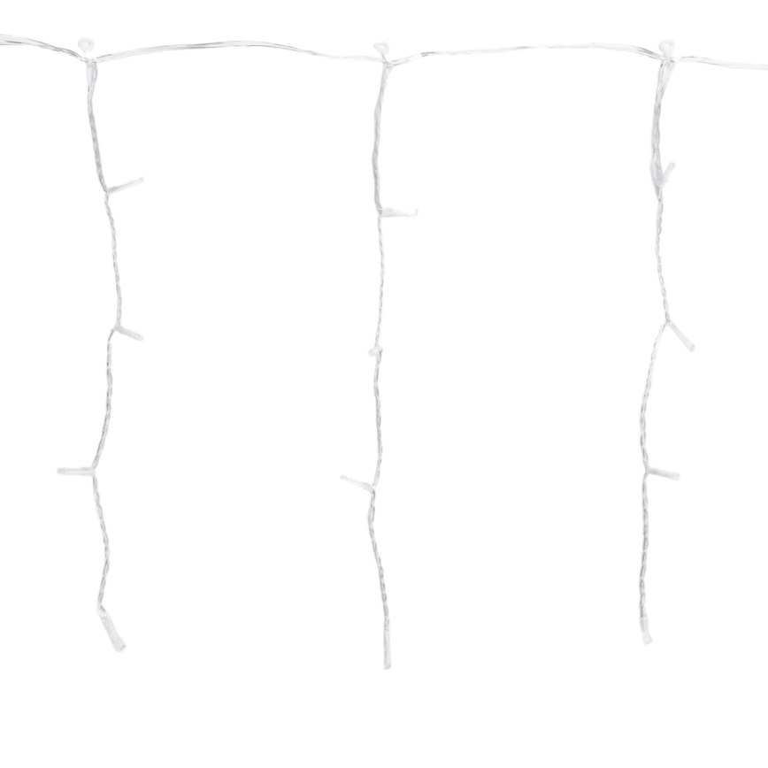 Aigostar - LED zewnętrzny łańcuch świetlny 100xLED/8 funkcji 5x0,4m IP44 ciepłe białe światło