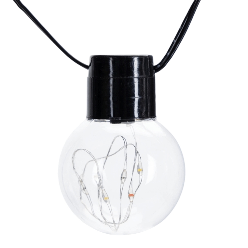 Aigostar - Dekoracyjny łańcuch świetlny LED do użytku zewnętrznego, 160 diod LED, 10 m, IP44, ciepła biel