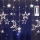 Aigostar - LED zewnętrzny łańcuch świetlny świąteczny 120xLED/6W/230V/8 funkcji 3x0,6m IP44 zimne białe światło + zdalne sterowanie