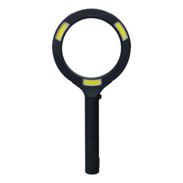 Aigostar - Lupa z podświetleniem LED/3W/2xAA IP44