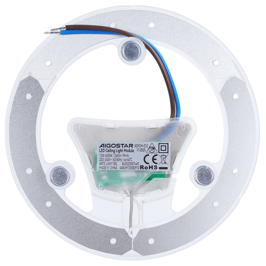 Aigostar - Magnetyczny moduł LED/12W/230V 6500K