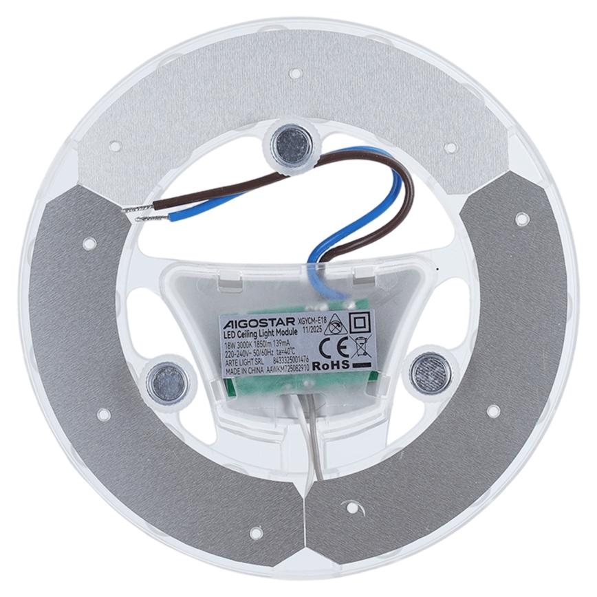 Aigostar - Magnetyczny moduł LED/18W/230V 3000K