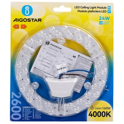 Aigostar - Magnetyczny moduł LED/24W/230V 4000K