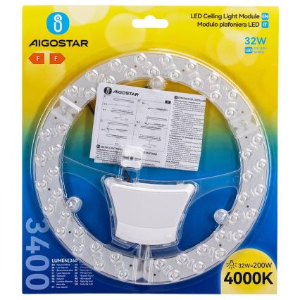 Aigostar - Magnetyczny moduł LED/32W/230V 4000K