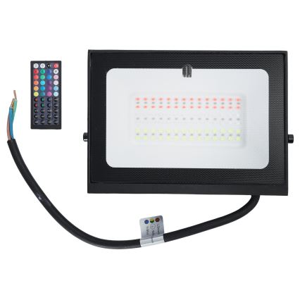 Aigostar - Reflektor LED RGB LED/50W/230V IP65 + pilot zdalnego sterowania