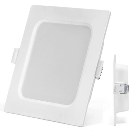 Aigostar - Oprawa sufitowa wpuszczana LED/6W/230V 6500K 12x12 cm biała