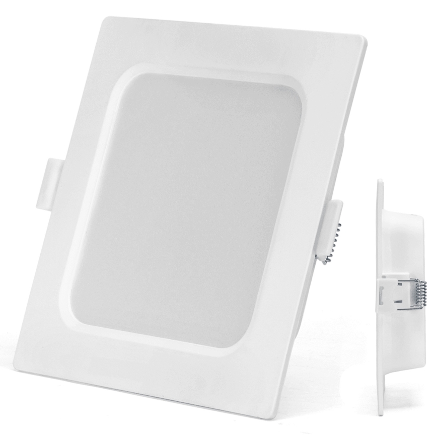 Aigostar - Oprawa sufitowa wpuszczana LED/6W/230V 6500K 12x12 cm biała