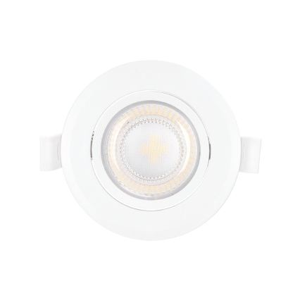 Aigostar - Oprawa wpuszczana sufitowa LED/7W/230V 3000K śr. 8,5 cm ciepła biała