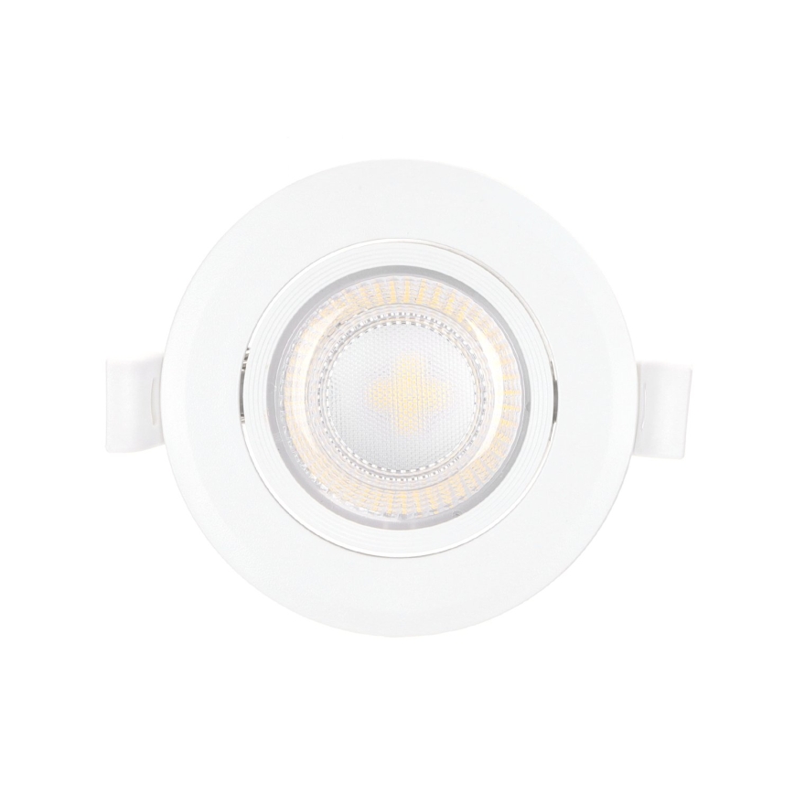 Aigostar - Oprawa wpuszczana sufitowa LED/7W/230V 3000K śr. 8,5 cm ciepła biała