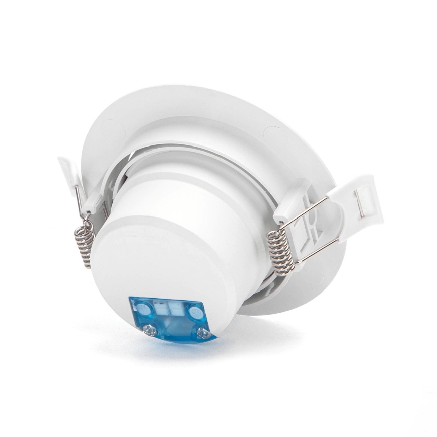 Aigostar - Oprawa wpuszczana sufitowa LED/7W/230V 3000K śr. 8,5 cm ciepła biała
