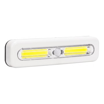 Aigostar - Oświetlenie do szafy z czujnikiem ruchu LED/3xAAA 6500K białe