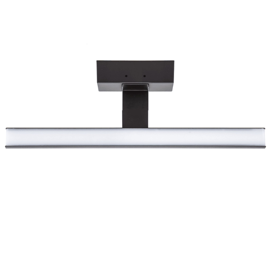 Aigostar - Oświetlenie LED do lustra łazienkowego, 8 W, 230 V, 4000 K, 40 cm, IP44, czarne