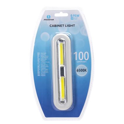 Aigostar - Oświetlenie LED do szafy LED/3xAAA 6500K białe