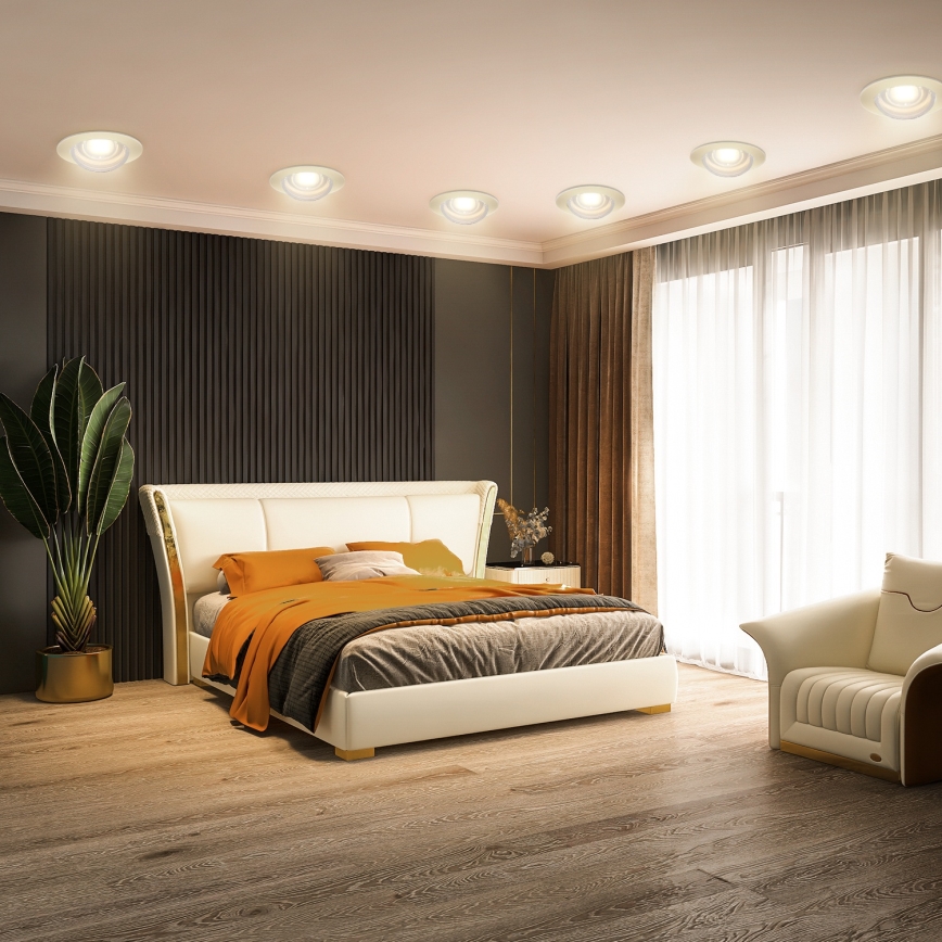 Aigostar - Oświetlenie sufitowe LED/5W/230V 4000K średnica 8,5 cm białe