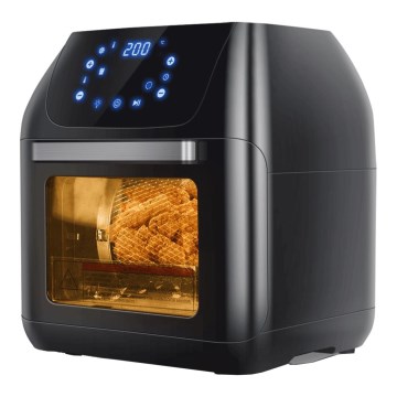 Aigostar - Piekarnik na gorące powietrze 1400W/230V 12l czarny