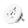 Aigostar - Podróżny adapter do UE, biały