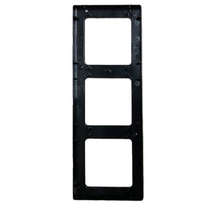 Aigostar - Potrójna ramka plastikowa, czarna
