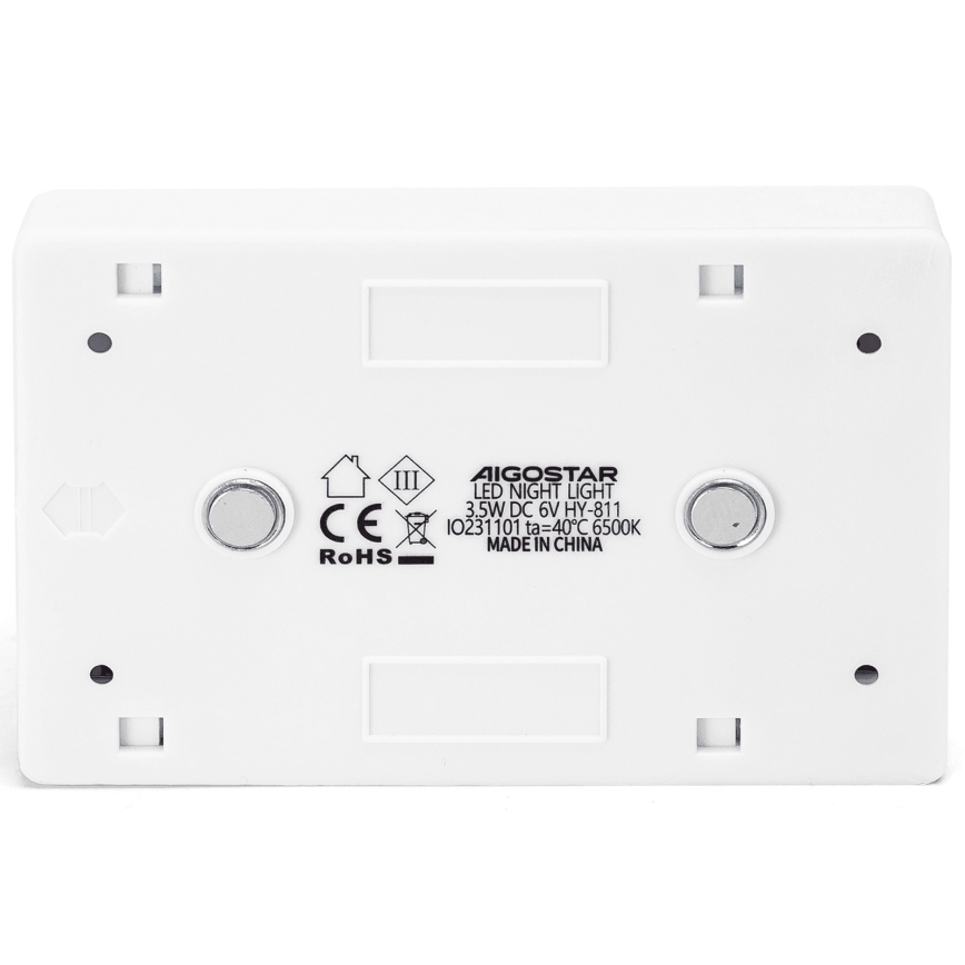 Aigostar - Przenośna lampka nocna LED/4xAAA 6500K