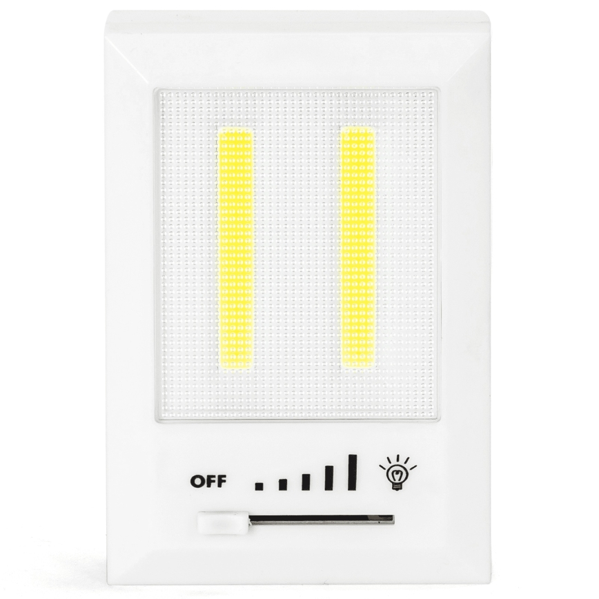 Aigostar - Przenośna lampka nocna LED/4xAAA 6500K