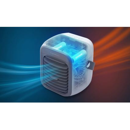 Aigostar - Przenośny ochładzacz powietrza 8W/5V biały