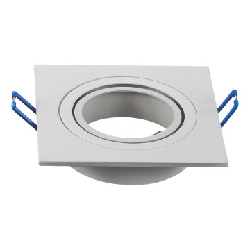 Aigostar - Ramka do oprawy wpuszczanej GU10 9,1x9,1 cm biała