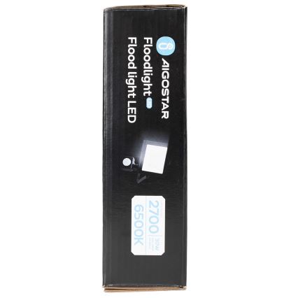 Aigostar - Reflektor LED z czujnikiem 30W/230V 6500K IP65