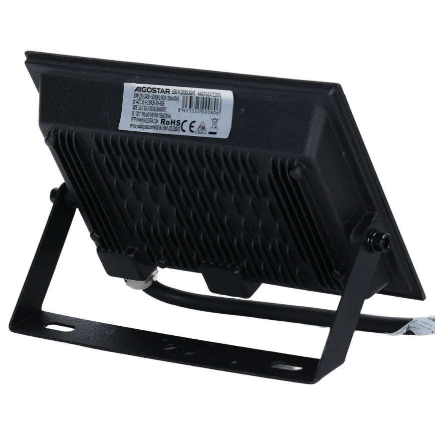 Aigostar - Reflektor LED RGB 30W 230V IP65 z pilotem