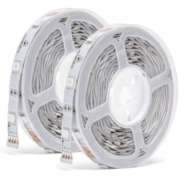 Aigostar - Regulowany pasek LED RGBW/18W/12V 2x5 m Wi-Fi